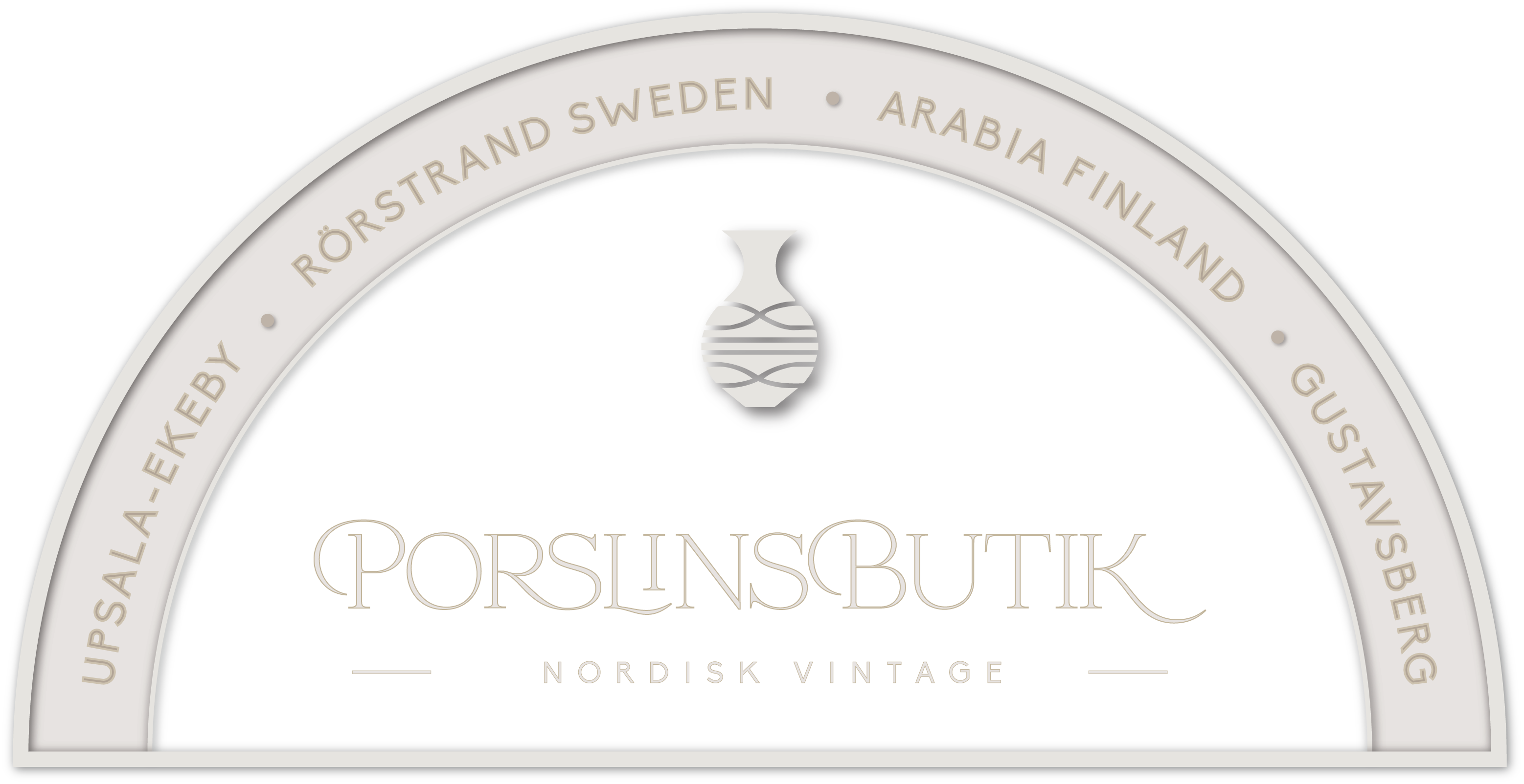PorslinsButik — Nordisk Vintage — Rörstrand Sweden, Arabia Finland, Gustavsberg, Upsala-Ekeby